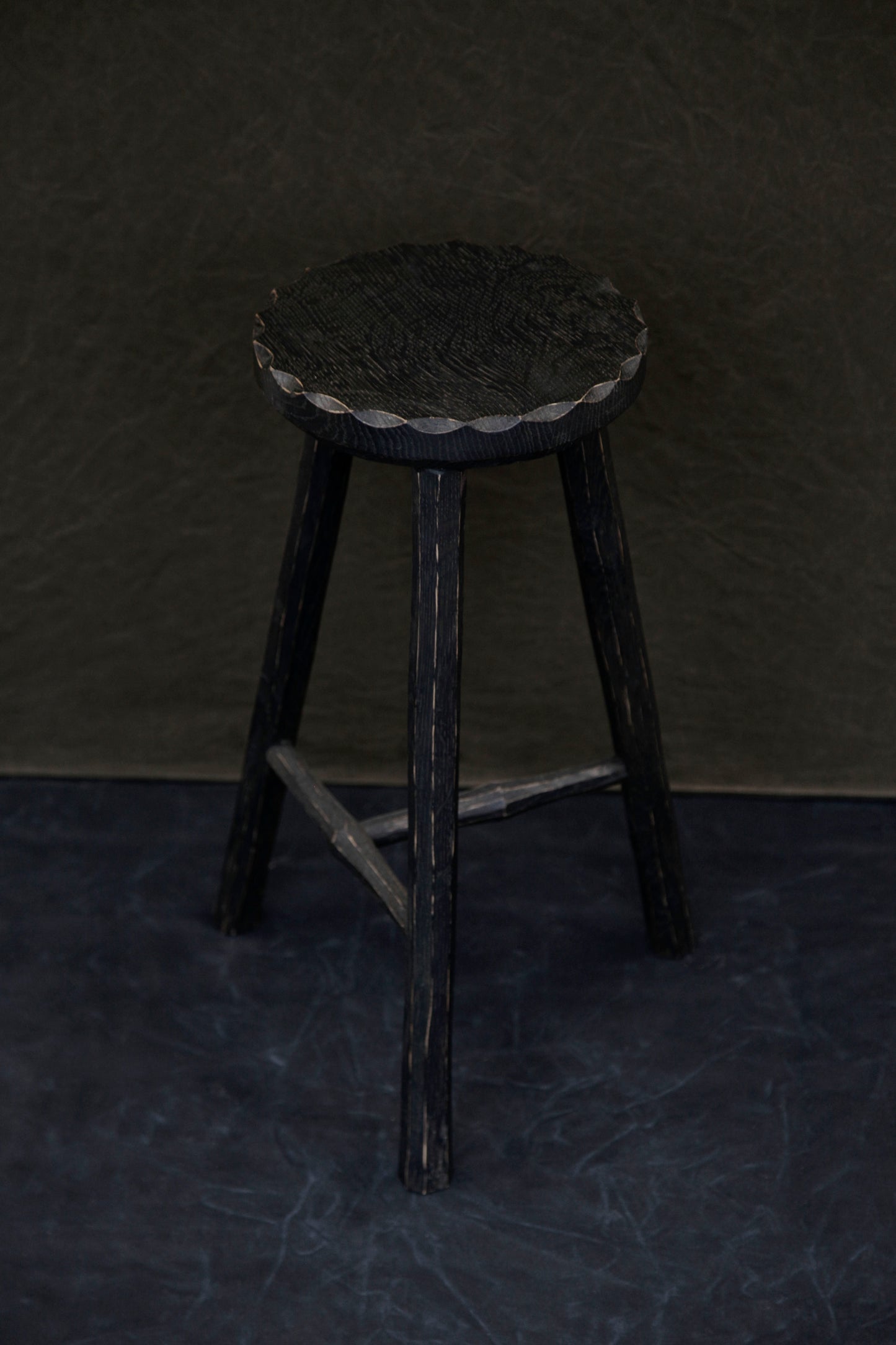 Ribbon Edged Stool