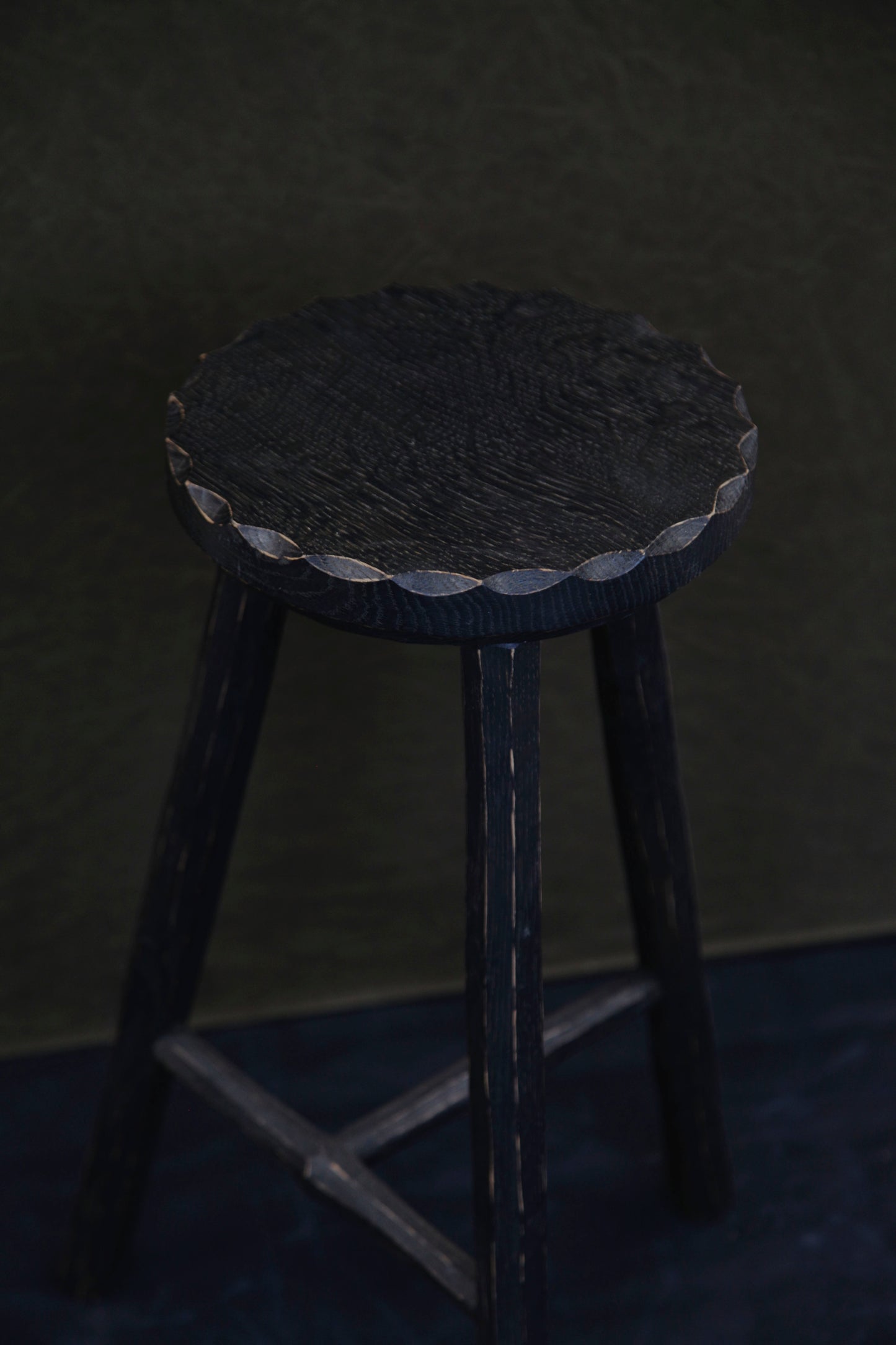 Ribbon Edged Stool