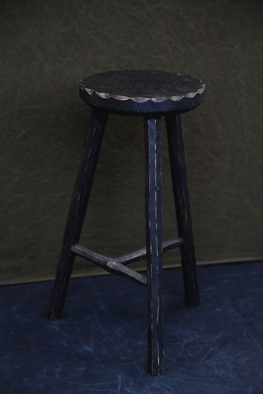 Ribbon Edged Stool